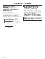 Предварительный просмотр 27 страницы Monogram ZWE23E series Installation Instructions Manual