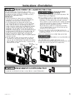 Предварительный просмотр 35 страницы Monogram ZWE23E series Installation Instructions Manual