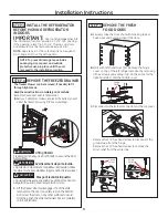 Предварительный просмотр 9 страницы Monogram ZWE23PSHSS Installation Instructions Manual