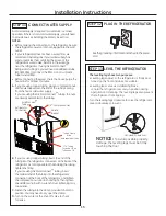 Предварительный просмотр 13 страницы Monogram ZWE23PSHSS Installation Instructions Manual