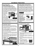 Предварительный просмотр 4 страницы Monogram ZWL1126SJ Installation Instructions Manual