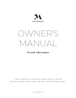 Предварительный просмотр 1 страницы Monogram ZWL1126SRSS Owner'S Manual