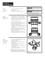 Preview for 2 page of Monogram ZX27CTACSS Assembly Instructions