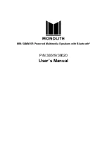 Preview for 1 page of monolith 38619 User Manual