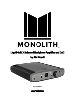 Preview for 1 page of monolith 38967 User Manual