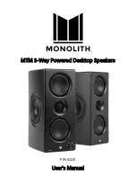 Preview for 1 page of monolith 43241 User Manual