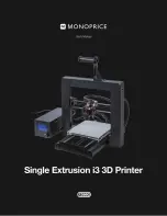 Monoprice 13860 Maker Select User Manual preview