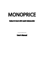 Preview for 1 page of Monoprice 14567 User Manual