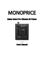 Monoprice 15710 User Manual preview