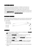 Preview for 2 page of Monoprice 16355 Quick Assembly Manual