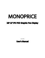 Monoprice 21825 User Manual preview