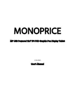 Preview for 1 page of Monoprice 21826 User Manual