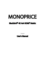 Monoprice 24179 User Manual предпросмотр