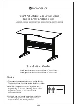 Preview for 1 page of Monoprice 30907 Installation Manual