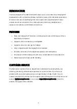 Preview for 3 page of Monoprice 36652 User Manual