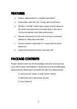 Preview for 6 page of Monoprice 36737 User Manual