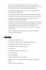 Preview for 4 page of Monoprice 38035 User Manual