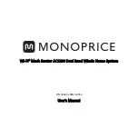 Preview for 1 page of Monoprice 38623 User Manual