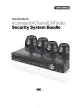 Предварительный просмотр 1 страницы Monoprice 4 Cameras and 4 Channel DVR Video Security System Bundle User Manual