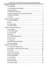 Preview for 2 page of Monoprice 4 Cameras and 4 Channel DVR Video Security System Bundle User Manual