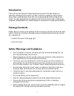 Preview for 2 page of Monoprice 612740 User Manual