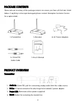 Preview for 4 page of Monoprice BitPath AV 16224 User Manual