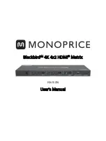 Предварительный просмотр 1 страницы Monoprice Blackbird 15376 User Manual