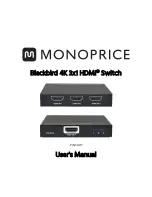 Preview for 1 page of Monoprice Blackbird 33417 User Manual