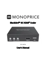 Preview for 1 page of Monoprice Blackbird 36743 User Manual