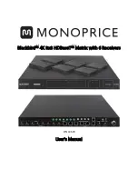 Preview for 1 page of Monoprice Blackbird 39670 User Manual