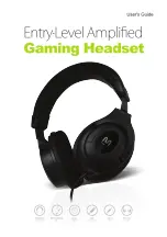 Preview for 1 page of Monoprice Entry-Level Amplified Gaming Headset User Manual