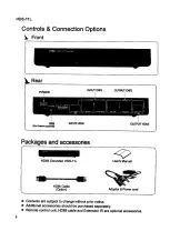 Preview for 6 page of Monoprice HDS-11L User Manual