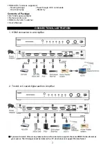 Preview for 2 page of Monoprice MD-415ARC Instruction Manual