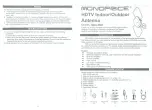 Preview for 1 page of Monoprice MDA-5600 Manual