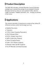 Preview for 4 page of Monoprice MIR-300 User Manual