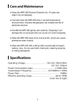 Preview for 8 page of Monoprice MIR-300 User Manual