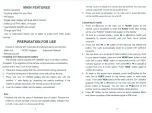 Предварительный просмотр 2 страницы Monoprice MP-022FM Instruction Manual