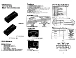 Предварительный просмотр 1 страницы Monoprice RS232-L User Manual