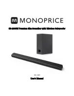 Предварительный просмотр 1 страницы Monoprice SB-200SW User Manual