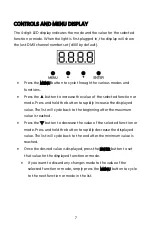 Preview for 7 page of Monoprice ShowPony 12-Watt LED Derby FX Light User Manual