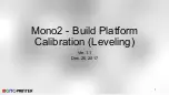 Monoprinter Mono2 Manual preview