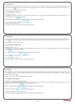 Предварительный просмотр 22 страницы Monosem CS 4200-12 Manual