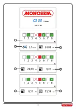 Предварительный просмотр 20 страницы Monosem CS30 Classic Manual