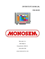 Monosem DM-4600 Operator'S Manual предпросмотр