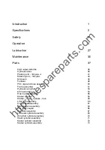 Preview for 2 page of Monosem NG Plus 2 Operator'S Manual