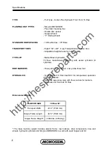 Preview for 4 page of Monosem NG Plus 2 Operator'S Manual