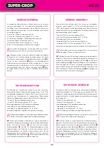 Preview for 45 page of Monosem SUPER-CROP C1L Assembly, Adjustment And Maintenance Instructions