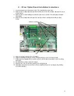 Предварительный просмотр 32 страницы Monroe Electronics 177A Instruction Manual