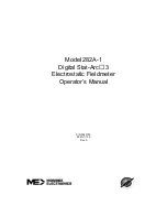 Preview for 1 page of Monroe Electronics 282A-1 Operator'S Manual