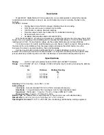 Preview for 2 page of Monroe Electronics 282A-1 Operator'S Manual